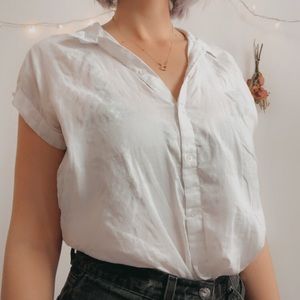 Lucky White Summer Shirt